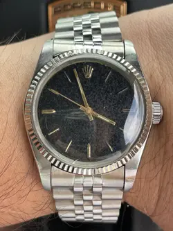 *READ FULL INFO *ROLEX DIAL +NO BRAND CASE & SWAPPED MOVEMENT SWISS ETA AUTO*DHL