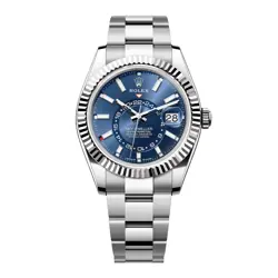 ROLEX SKY-DWELLER 336934 BLUE DIAL MENS WATCH BOX PAPERS
