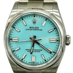 ROLEX 126000 TIFFANY BLUE COMPLETE W/ 2023 CARD