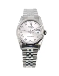 ROLEX DATEJUST STAINLESS STEEL WATCH 16234