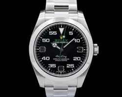 ROLEX 116900 AIR KING BLACK DIAL SS