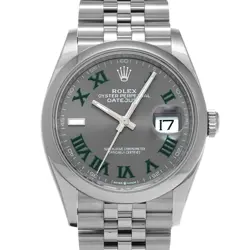 ROLEX DATEJUST 36 126200 SLATE WATCH 673768