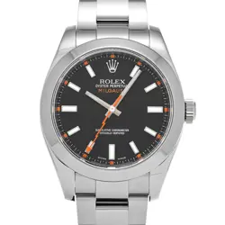ROLEX MILGAUSS 116400 BLACK WATCH 673770