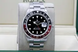 ROLEX GMT MASTER II 16710 Y SERIAL COKE INSERT BOX & PAPER