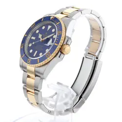 ROLEX SUBMARINER DATE 116613LB BLUE G NUMBER SECOND HAND MENS