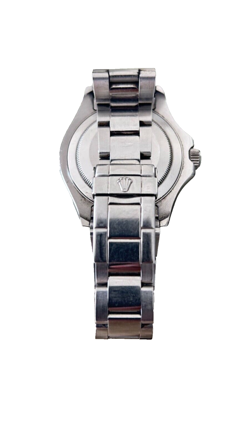 Up For Sale Pre-Owned Rolex Yachtmaster 40mm Steel Platinum Dial Bazel Watch