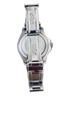 Up For Sale Pre-Owned Rolex Yachtmaster 40mm Steel Platinum Dial Bazel Watch