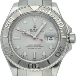ROLEX YACHTMASTER MEN'S WATCH ROLESIUM 16622(D) PT/STAINLESS STEEL MENSWATCH...