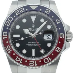 ROLEX GMT MASTER 2 WATCH OYSTER 126710BLRO STAINLESS STEEL MENSWATCH BLACK B...