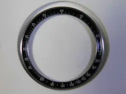 ROLEX DAYTONA 6263 REPAIR PLASTIC BEZEL BLACK GENUINE MEN'S PARTS