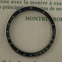 ROLEX 4-DIGIT DAYTONA GENERIC BEZEL REF. 6263 6240 BLACK GENUINE MEN'S PARTS