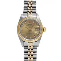 ROLEX DATEJUST DIAMOND 69173G X(1993) DIAMOND LADIES AUTOMATIC #GZ176
