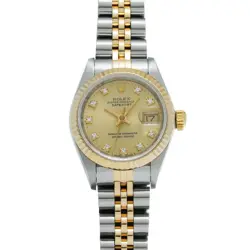 ROLEX DATEJUST DIAMOND 69173G R(1988) DIAMOND LADIES AUTOMATIC #GZ183