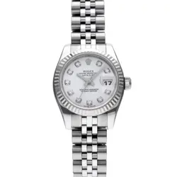 ROLEX DATEJUST DIAMOND 179174G Z(2006) DIAMOND LADIES AUTOMATIC #GZ117
