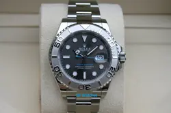 ROLEX 126622 YACHTMASTER WATCH SLATE DIAL BLUE HAND