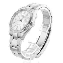 ROLEX DATEJUST 36 126234 SILVER BAR 3 ROW OYSTER  922808
