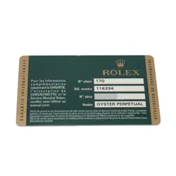 ROLEX DATEJUSTII 116334G