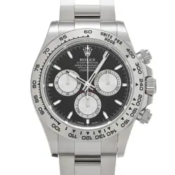 ROLEX COSMOGRAPH DAYTONA 126509 BRIGHT BLACK/STEEL WATCH 674297