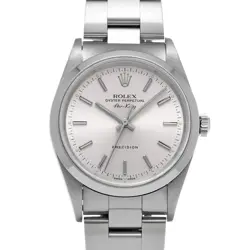 ROLEX AIR-KING 14000M SILVER WATCH 673992