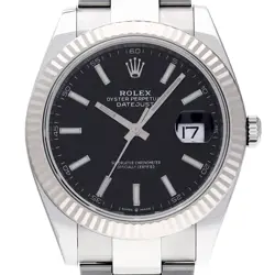 ROLEX Datejust 41 126334 Bright black WATCH 676298