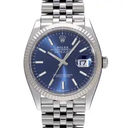 ROLEX DATEJUST 36 126234 BRIGHT BLUE WATCH 675815