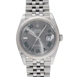 ROLEX DATEJUST 36 126234 SLATE WATCH 675832