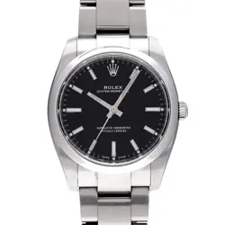 ROLEX AIR-KING 114200 BLACK WATCH 674951