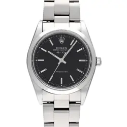 ROLEX AIR-KING 14000 BLACK WATCH 674921