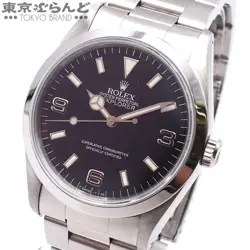 ROLEX EXPLORER 1 BLACKOUT SILVER LETTER E 14270 TO209956