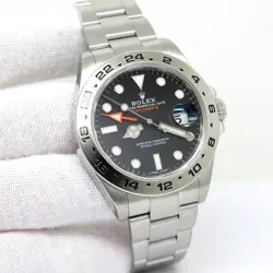 ROLEX 216570 EXPLORER II WITH BLACK DIAL