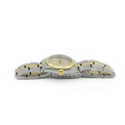 LADIES ROLEX OYSTER PERPETUAL REF 67193 CHAMPAGNE DIAL 24MM AS IS #W116135-1