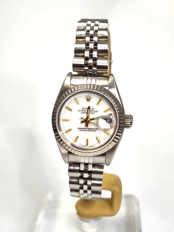 LADY'S ROLEX DATEJUST AUTOMATIC WATCH - FULL SET & SERVICED
