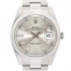 ROLEX DATEJUST 41 126300 WARRANTY 2019 BOX/PAPER
