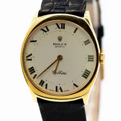 WATCH ROLEX CELLINI REF:5112 YELLOW GOLD 750/18K 1 1/4X1 13/32IN
