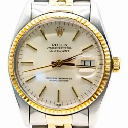 ROLEX DATEJUST REF: 16013 ACIER / 18K OR JAUNE 36 MM