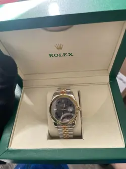 ROLEX DATEJUST 126333 WIMBLEDON 41MM OYSTER STEEL/GOLD