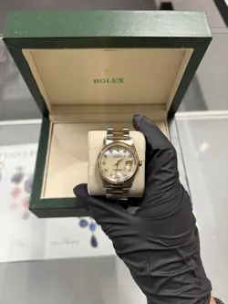 ROLEX OYSTER PERPETUAL DATEJUST 36MM TWO-TONE WATCH