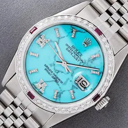 36MM WITH TURQUOISE