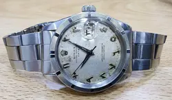 ROLEX DATE 1501 ARABIC NUMERALS NUMBERS 34MM MENS WATCH- ONE OF A KIND !!!