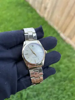 ROLEX OYSTER PERPETUAL 1014 1951 WRIST W 34MM GOLD SHELL FINISH NO BOX NOPAPERS