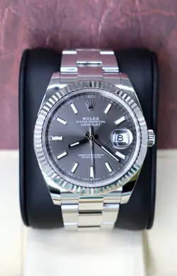41MM OYSTERSTEEL WHITE
