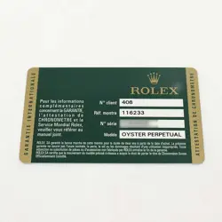 116233G SILVER
