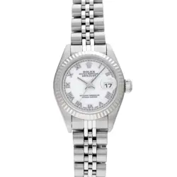 ROLEX DATEJUST 69174 WHITE WATCH 674232