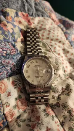 ROLEX MEN'S DATEJUST OYSTER PERPETUAL 16220 JUBILEE BRACELET