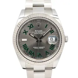 ROLEX DATEJUST 41 126334 RANDOM ROMAN AUTOMATIC MEN'S #U192