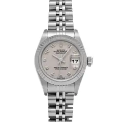 ROLEX DATEJUST 69174 IVORY COMPUTER WATCH 666606