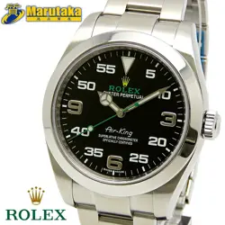 ROLEX OYSTER PERPETUAL AIR KING 116900 CAL.3135 MEN'S WATCH FROM JAPAN G0613