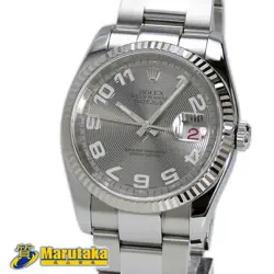 ROLEX 116234 DATEJUST D-NUMBER MEN'S WATCH FROM JAPAN G0613