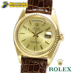 ROLEX 1803 DAY DATE 39 SERIES 7 DIGITS CAL.1556 UNISEX WATCH FROM JAPAN G0613