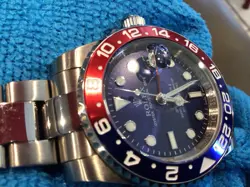 ROLEX GMT-MASTER II 126710BLRO SILVER OYSTER BRACELET WITH BLUE AND RED BEZEL
